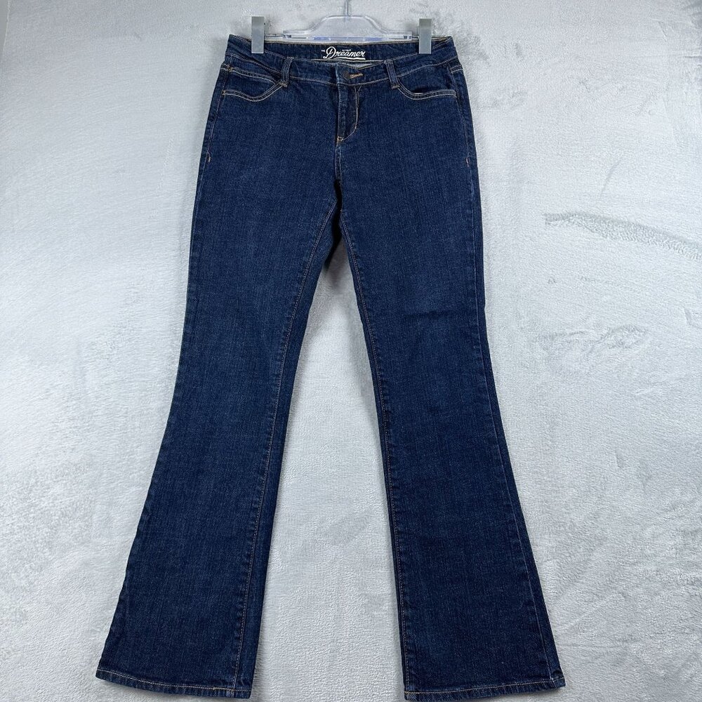 Old Navy Jeans Bootcut Leg The Dreamer Size 6 Regular Mid Rise Womens Blue